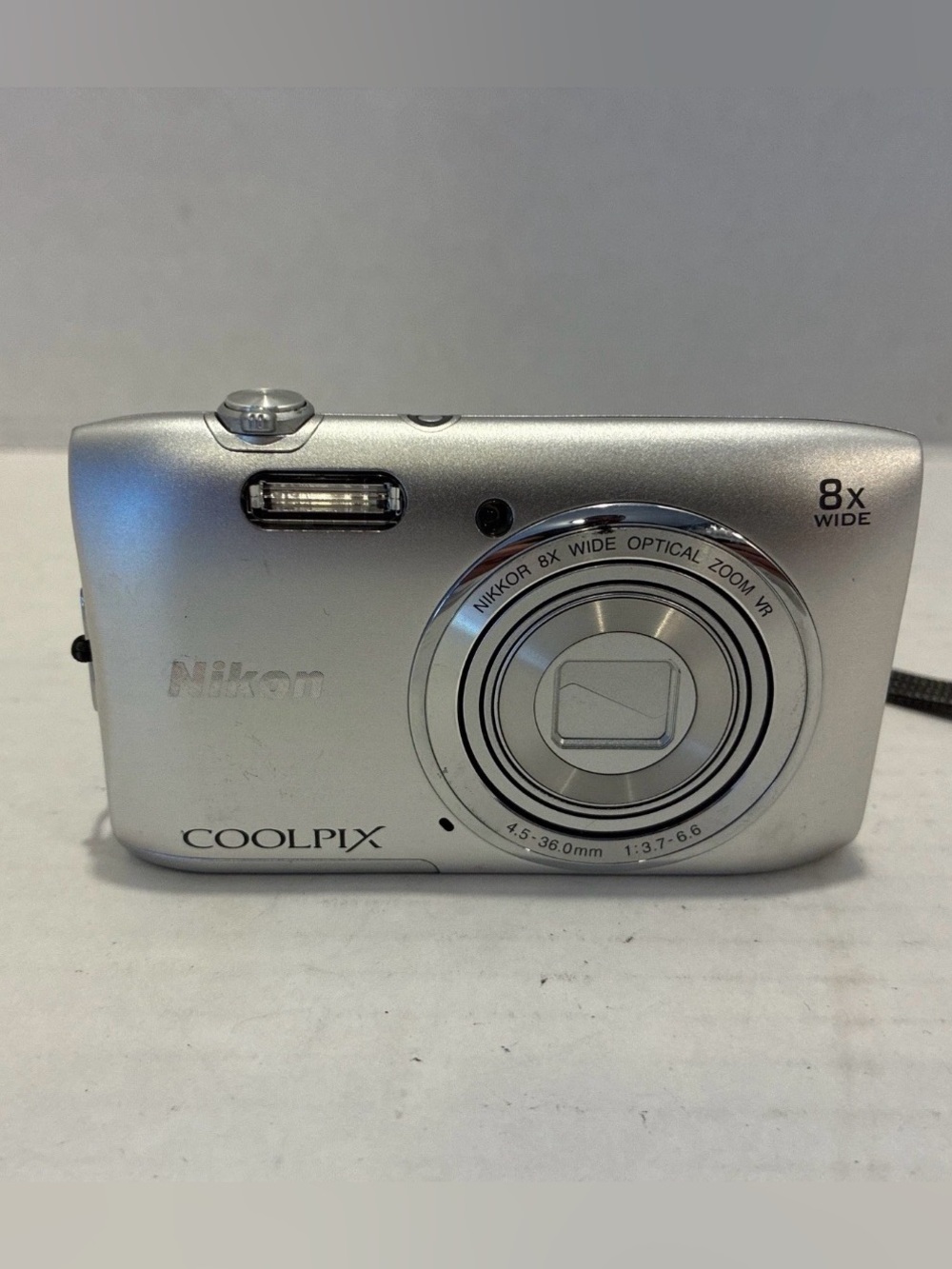 Nikon COOLPIX Compact Digital Camera - Silver